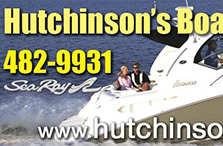 Hutchinson's Boat Works | Billboard printed | Fall.2006